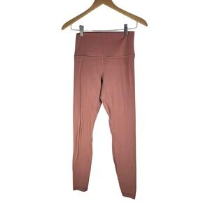 Lululemon Align Leggings High Rise Yoga Pants Athleisure Spanish Rose Size 6